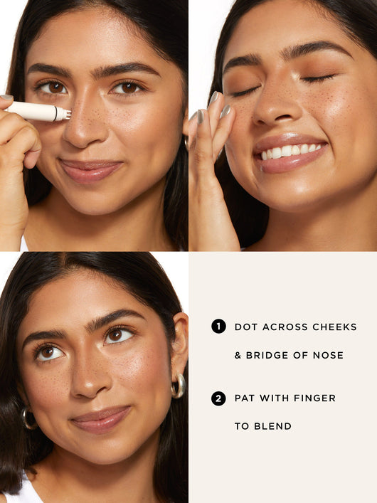 Liftique™ - go with the faux freckle stamp